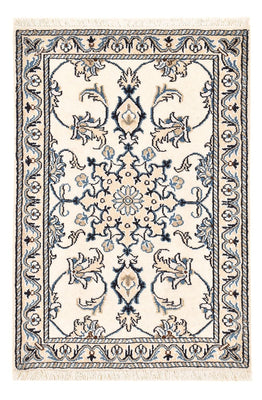 Alfombra persa - Nain - 89 x 60 cm - crema