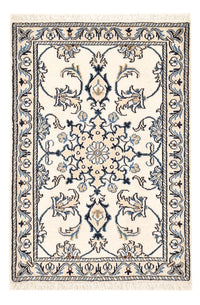 Alfombra persa - Nain - 89 x 60 cm - crema