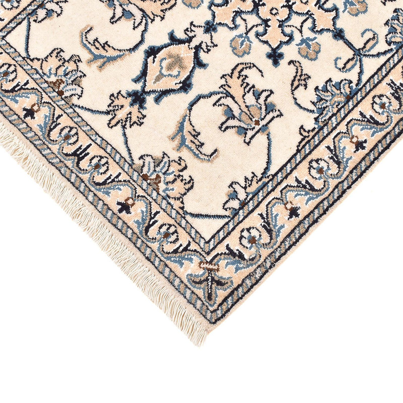 Alfombra persa - Nain - 89 x 60 cm - crema