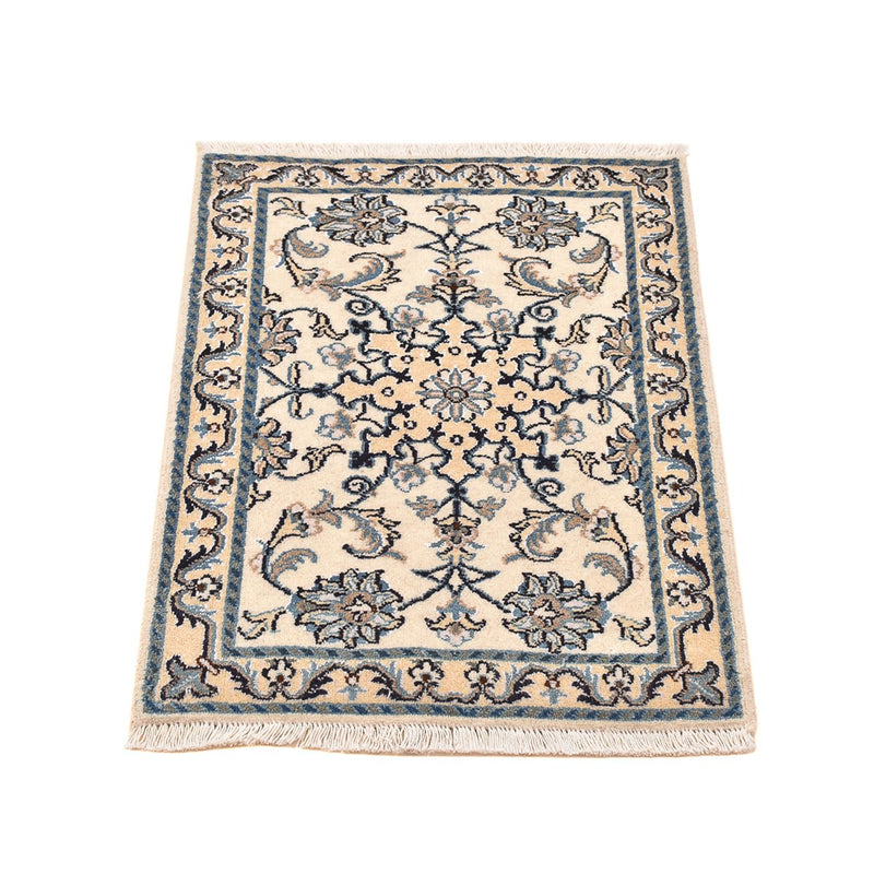 Alfombra persa - Nain - 84 x 59 cm - crema