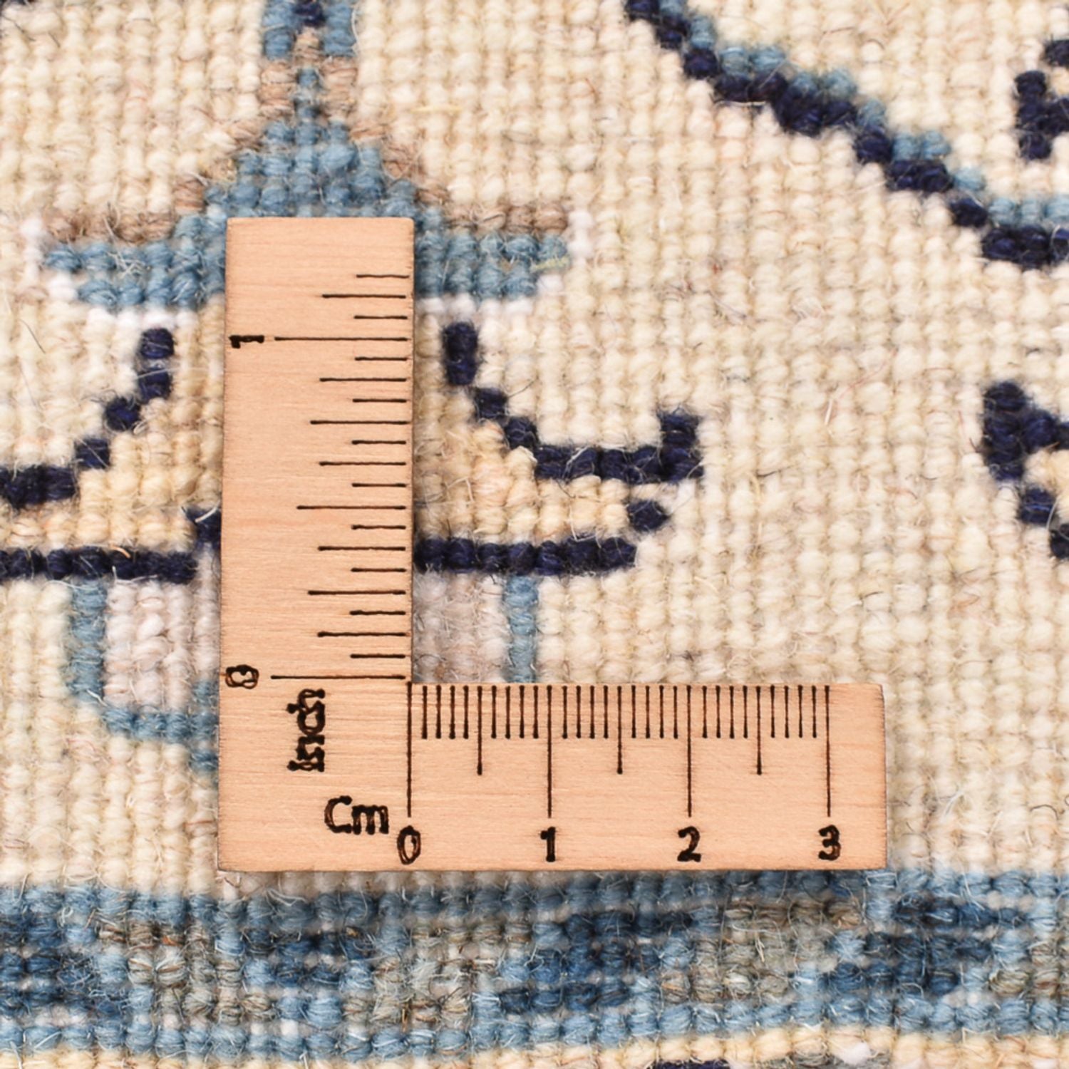 Alfombra persa - Nain - 84 x 59 cm - crema