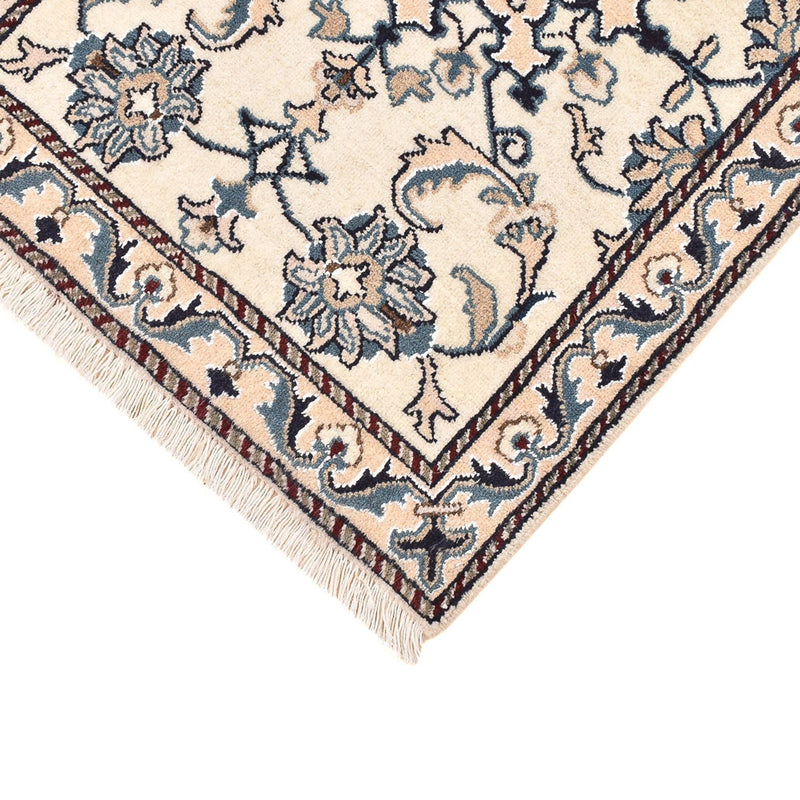 Alfombra persa - Nain - 89 x 61 cm - crema