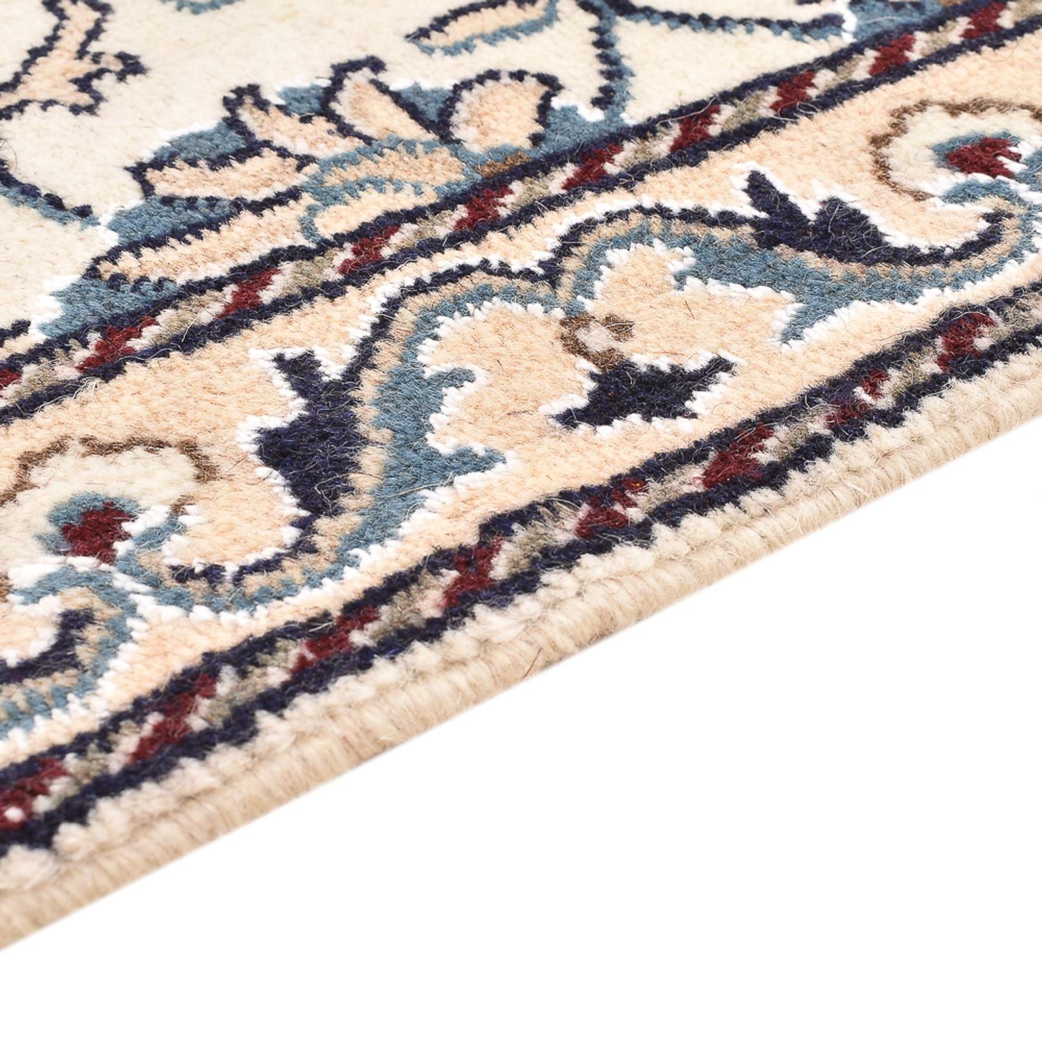 Alfombra persa - Nain - 89 x 61 cm - crema