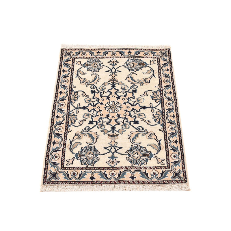 Alfombra persa - Nain - 89 x 61 cm - crema