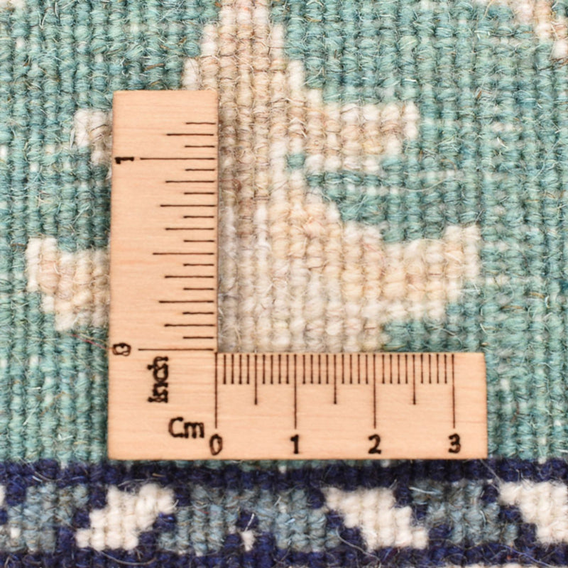 Alfombra persa - Nain - 87 x 60 cm - verde claro