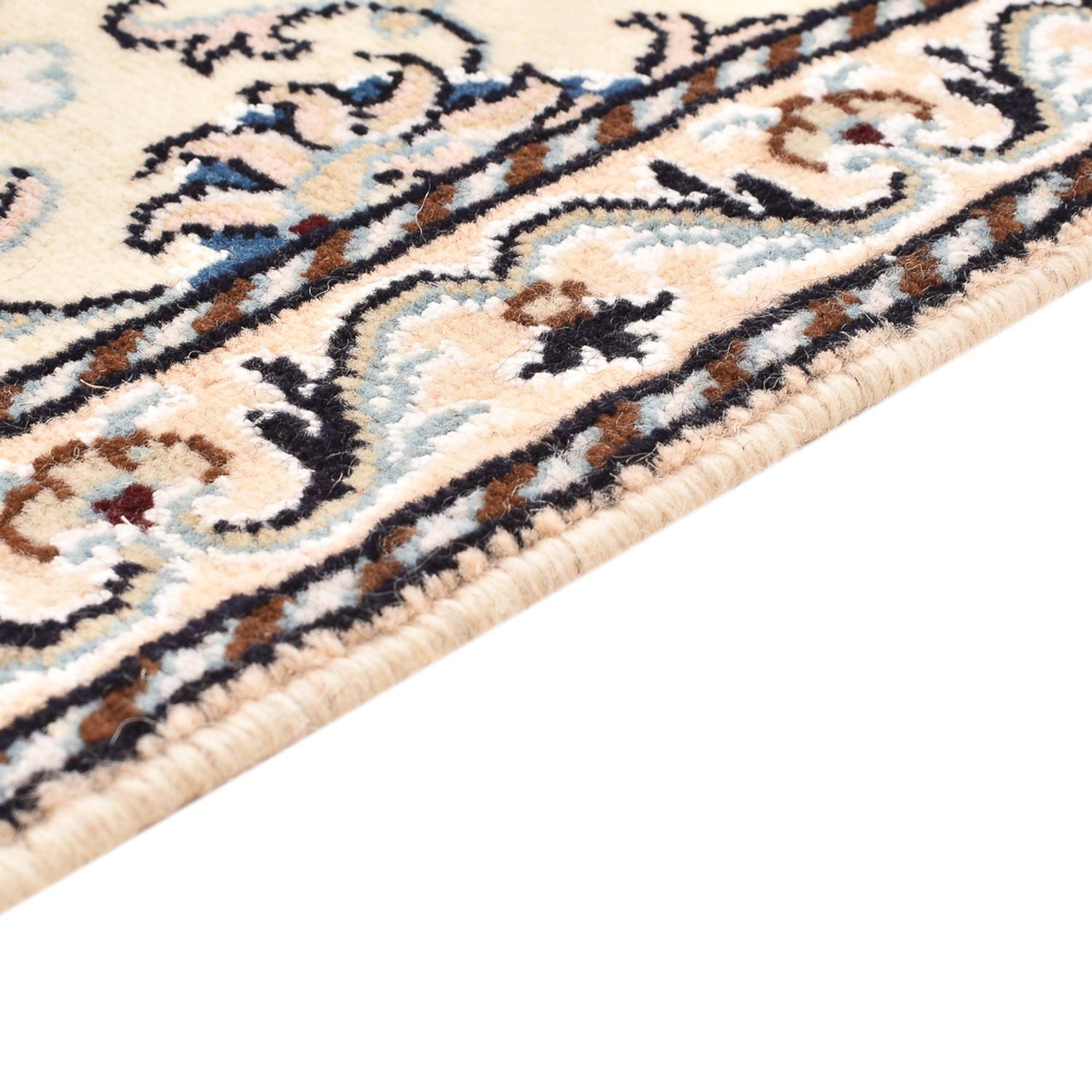 Alfombra persa - Nain - 87 x 57 cm - beige