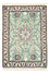 Alfombra persa - Nain - 87 x 59 cm - verde claro