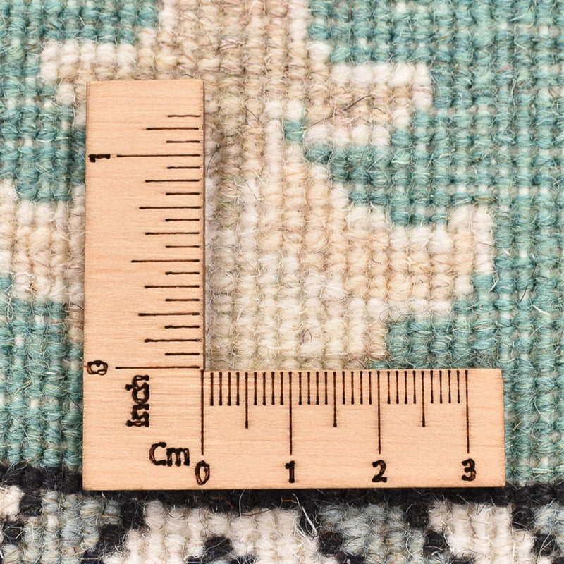 Alfombra persa - Nain - 87 x 59 cm - verde claro