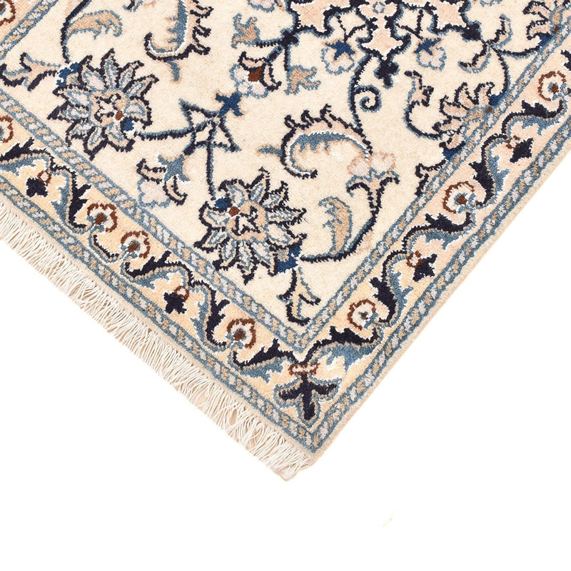 Alfombra persa - Nain - 87 x 57 cm - beige
