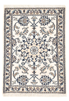 Alfombra persa - Nain - 87 x 60 cm - crema