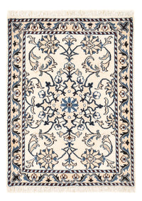Alfombra persa - Nain - 81 x 57 cm - crema