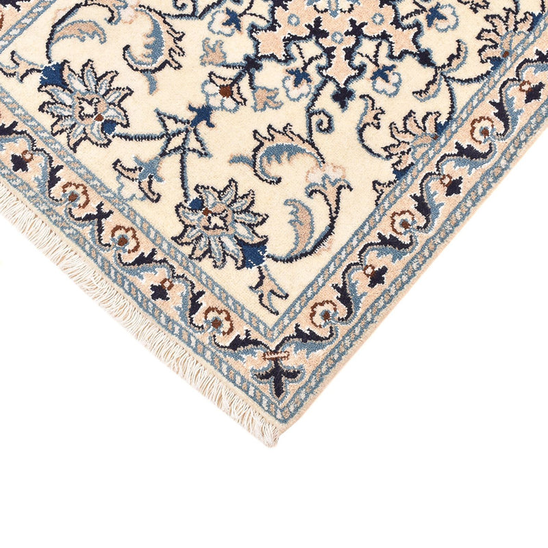 Alfombra persa - Nain - 85 x 60 cm - crema