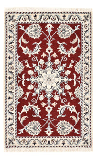 Alfombra persa - Nain - 94 x 60 cm - rojo