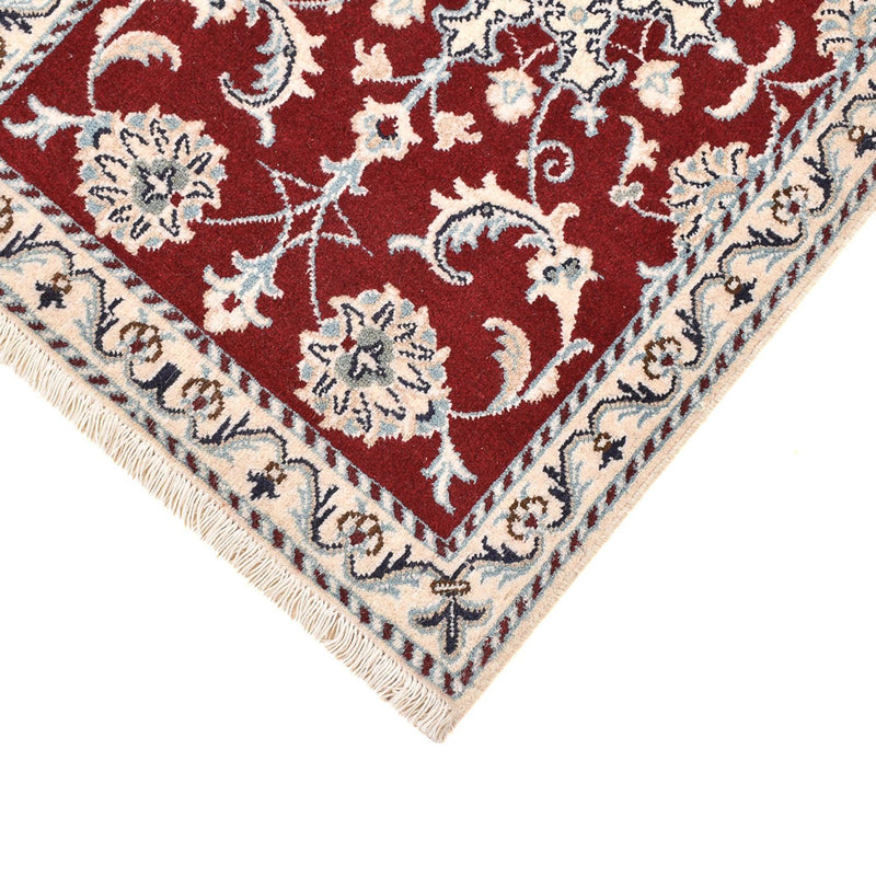 Alfombra persa - Nain - 94 x 60 cm - rojo