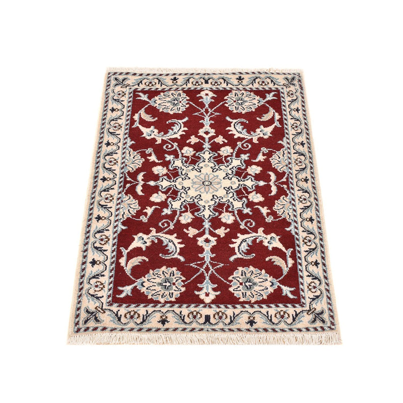 Alfombra persa - Nain - 94 x 60 cm - rojo