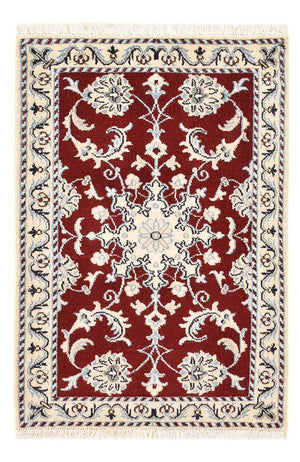 Alfombra persa - Nain - 93 x 61 cm - rojo