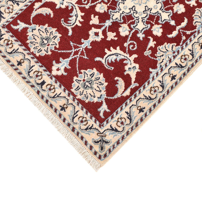 Alfombra persa - Nain - 93 x 61 cm - rojo