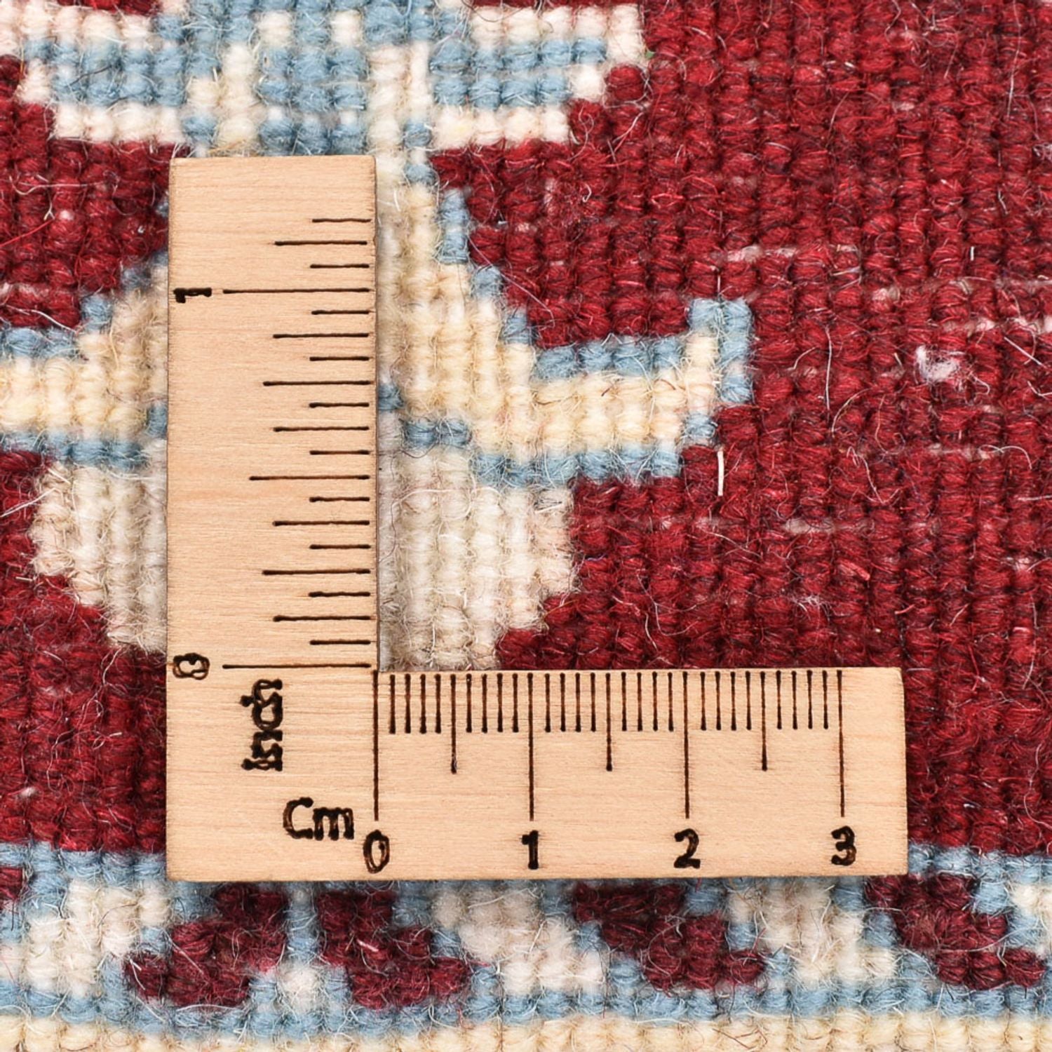 Alfombra persa - Nain - 93 x 61 cm - rojo