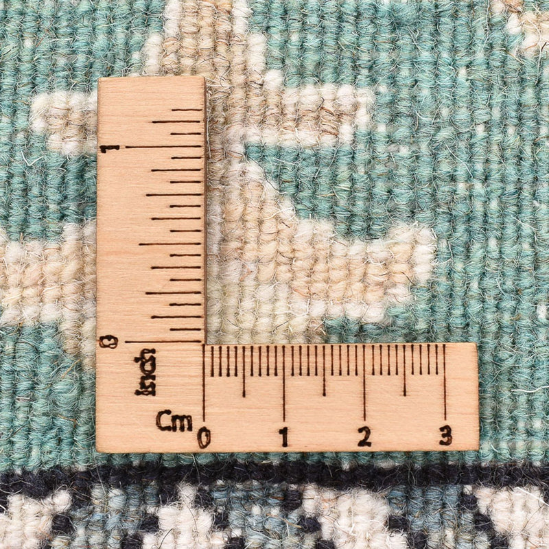 Alfombra persa - Nain - 89 x 60 cm - verde claro