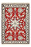 Alfombra persa - Nain - 87 x 59 cm - rojo