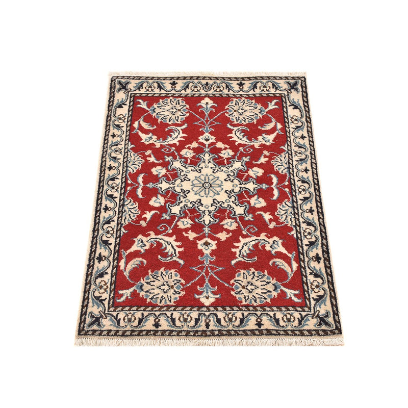Alfombra persa - Nain - 87 x 59 cm - rojo