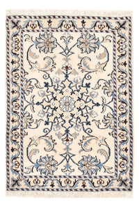Alfombra persa - Nain - 85 x 58 cm - crema