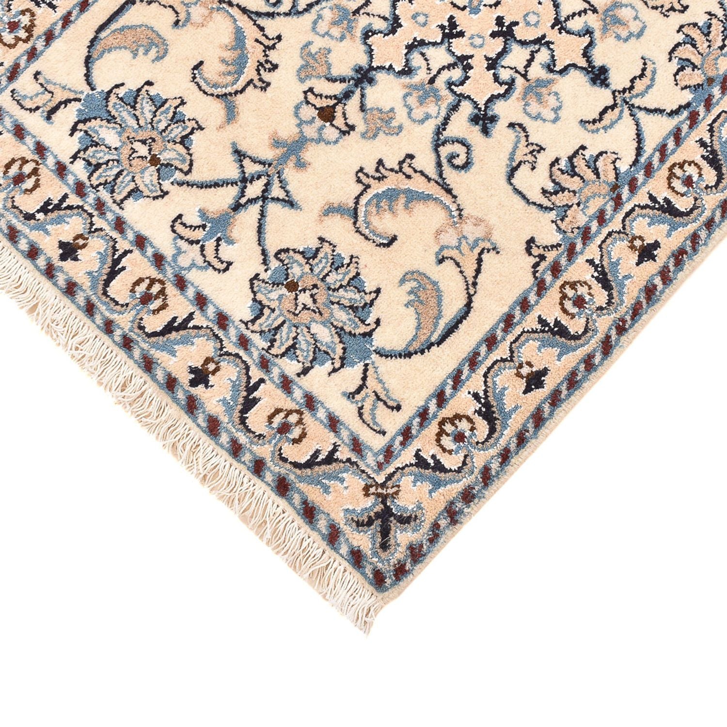 Alfombra persa - Nain - 85 x 58 cm - crema