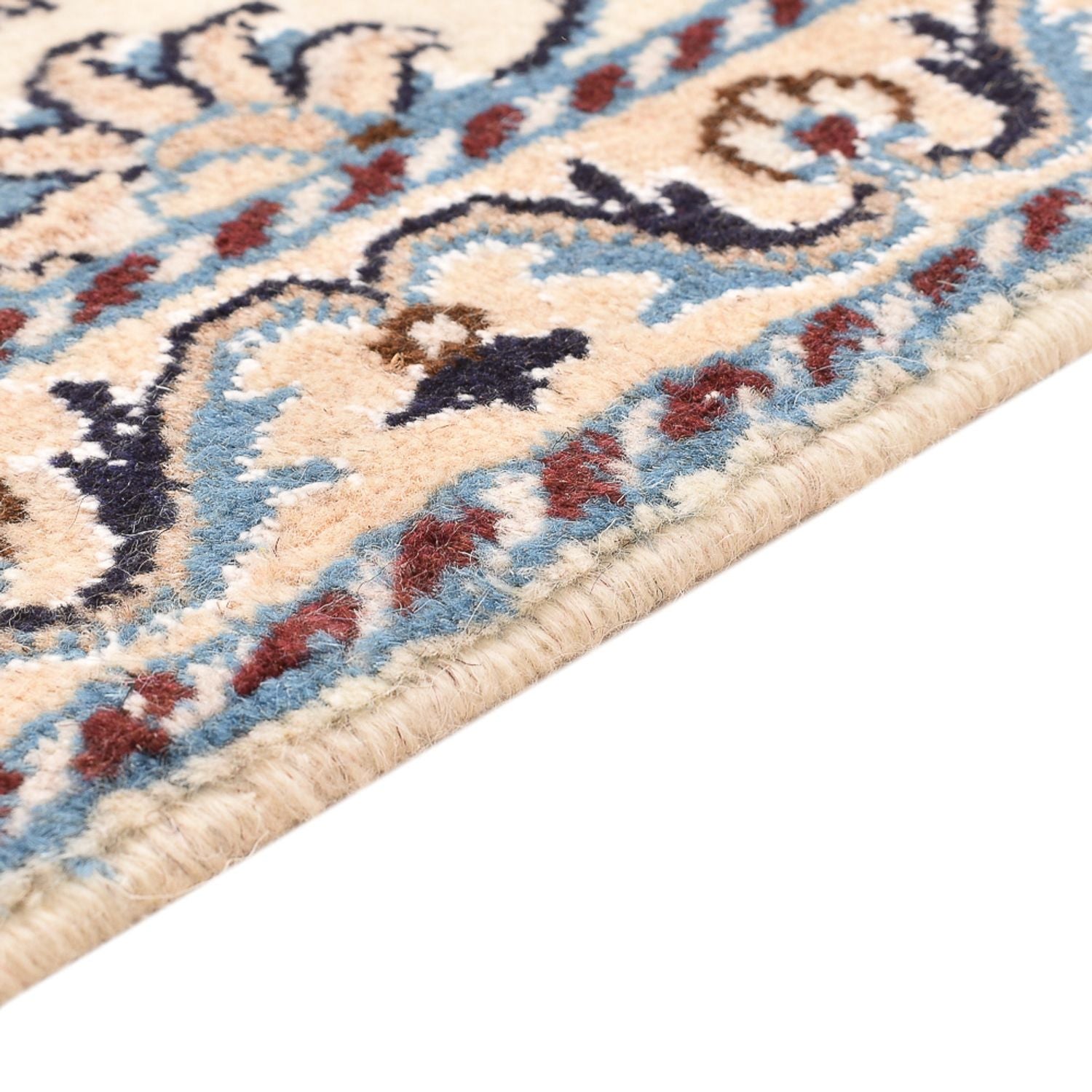Alfombra persa - Nain - 85 x 58 cm - crema