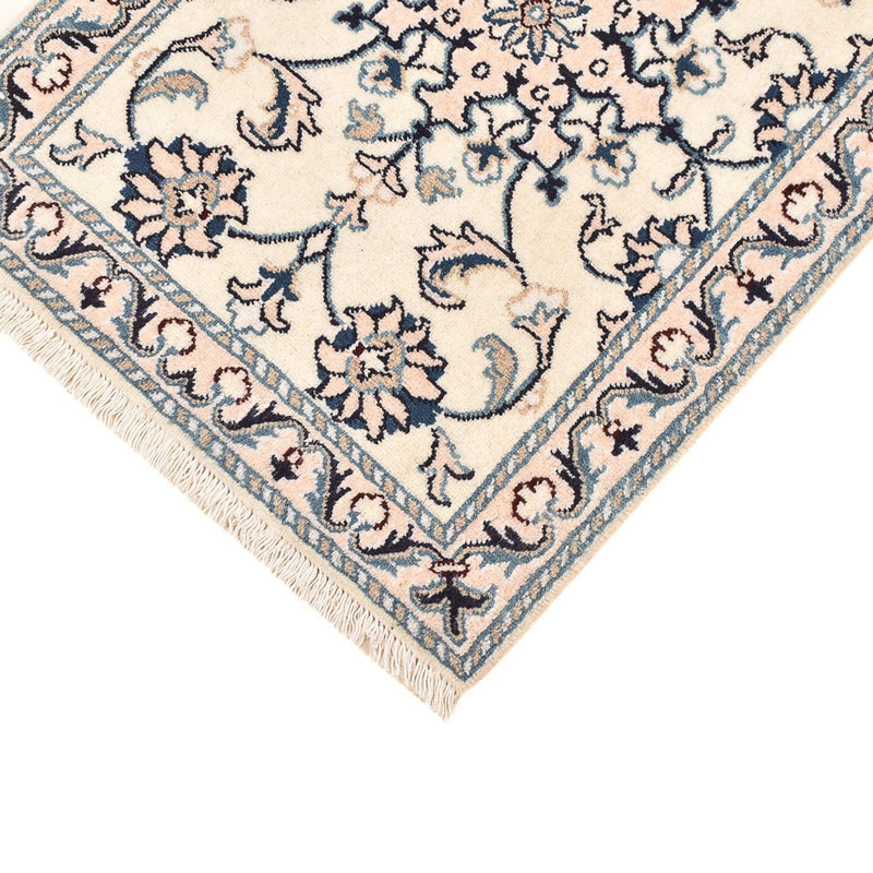 Alfombra persa - Nain - 84 x 58 cm - crema