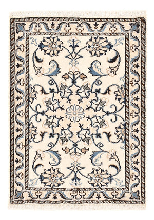 Alfombra persa - Nain - 83 x 58 cm - crema