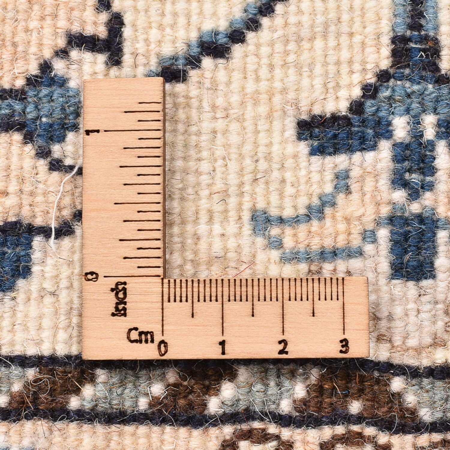 Alfombra persa - Nain - 83 x 58 cm - crema