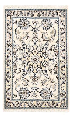 Alfombra persa - Nain - 92 x 56 cm - crema
