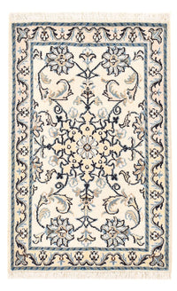 Alfombra persa - Nain - 92 x 56 cm - crema
