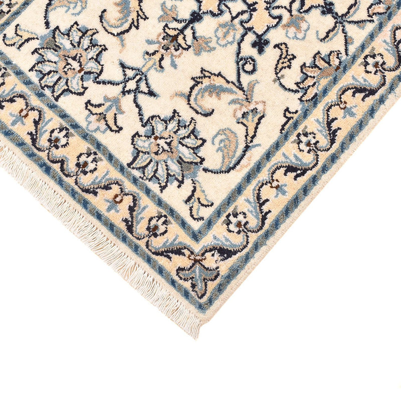 Alfombra persa - Nain - 92 x 56 cm - crema