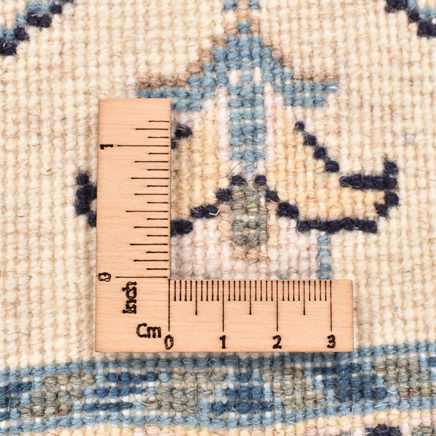 Alfombra persa - Nain - 92 x 56 cm - crema
