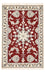 Alfombra persa - Nain - 92 x 59 cm - rojo