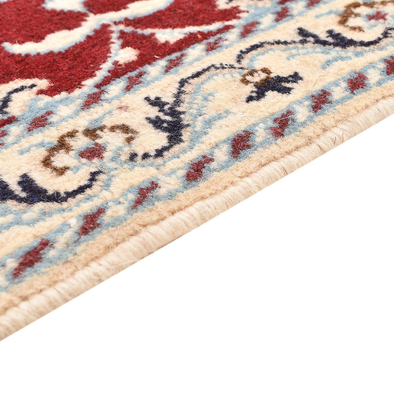 Alfombra persa - Nain - 92 x 59 cm - rojo