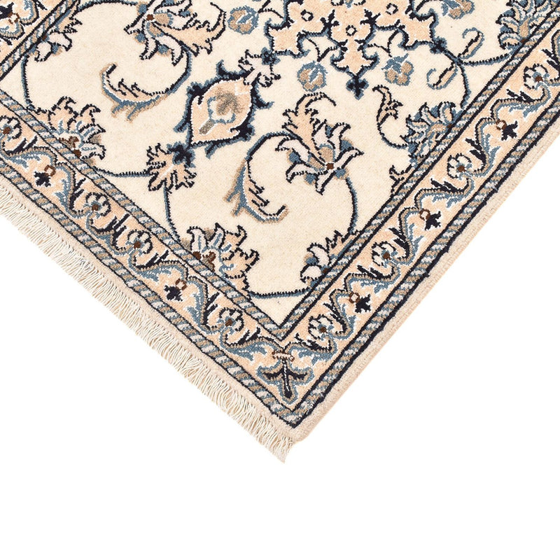 Alfombra persa - Nain - 90 x 60 cm - crema