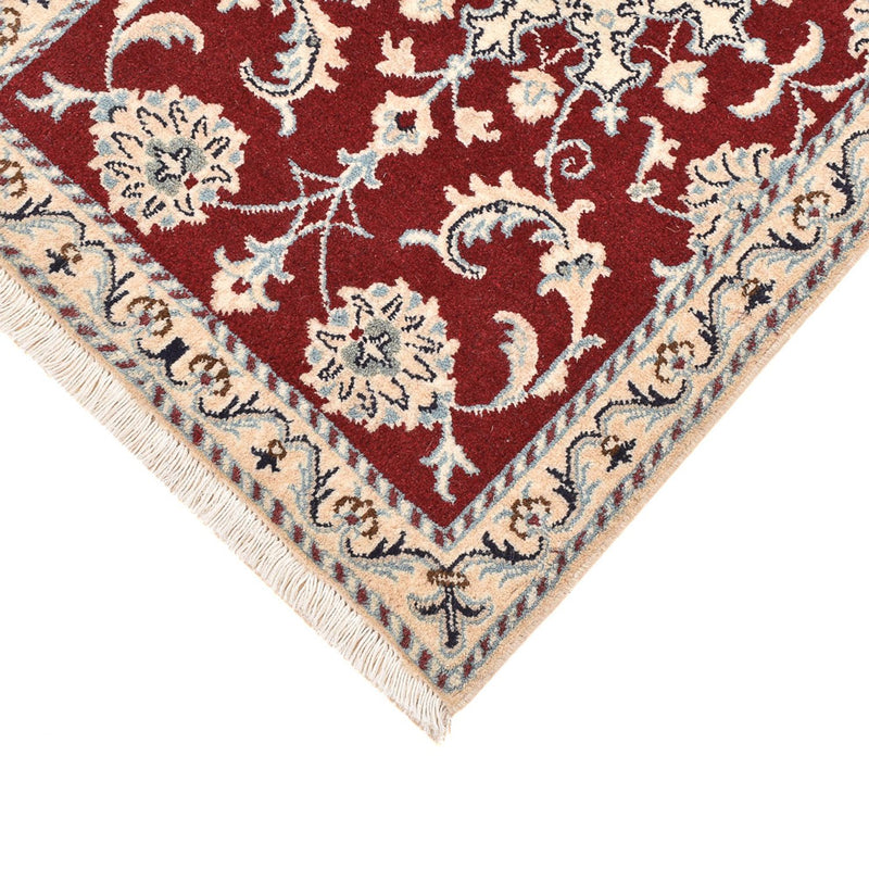 Alfombra persa - Nain - 95 x 60 cm - rojo