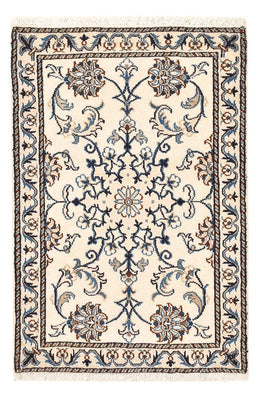 Alfombra persa - Nain - 95 x 60 cm - beige