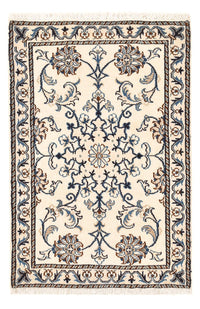 Alfombra persa - Nain - 95 x 60 cm - beige