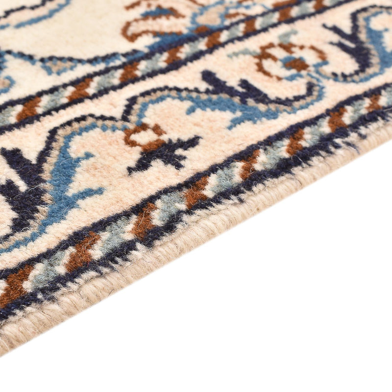 Alfombra persa - Nain - 95 x 60 cm - beige