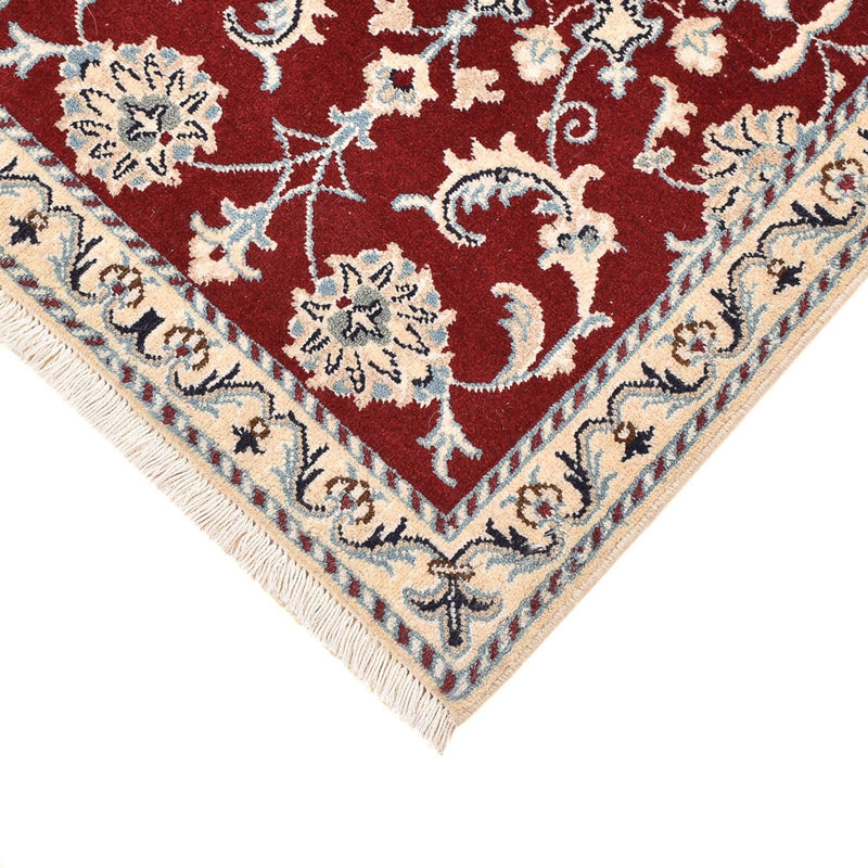 Alfombra persa - Nain - 96 x 61 cm - rojo