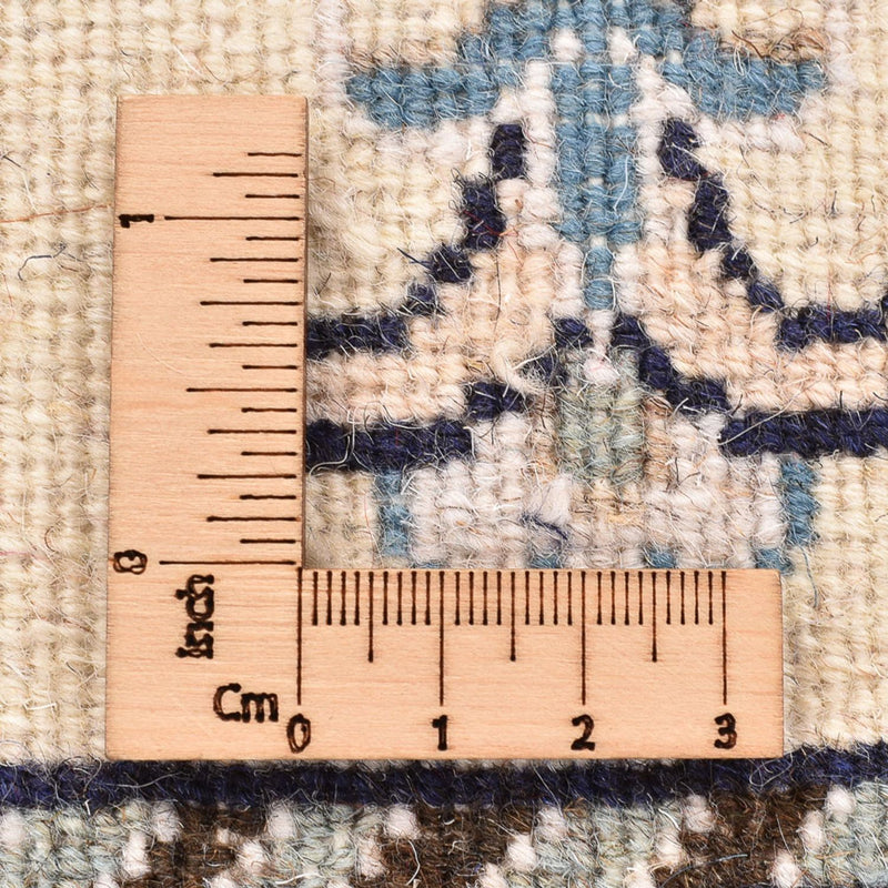 Alfombra persa - Nain - 86 x 59 cm - crema