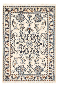 Alfombra persa - Nain - 88 x 58 cm - crema