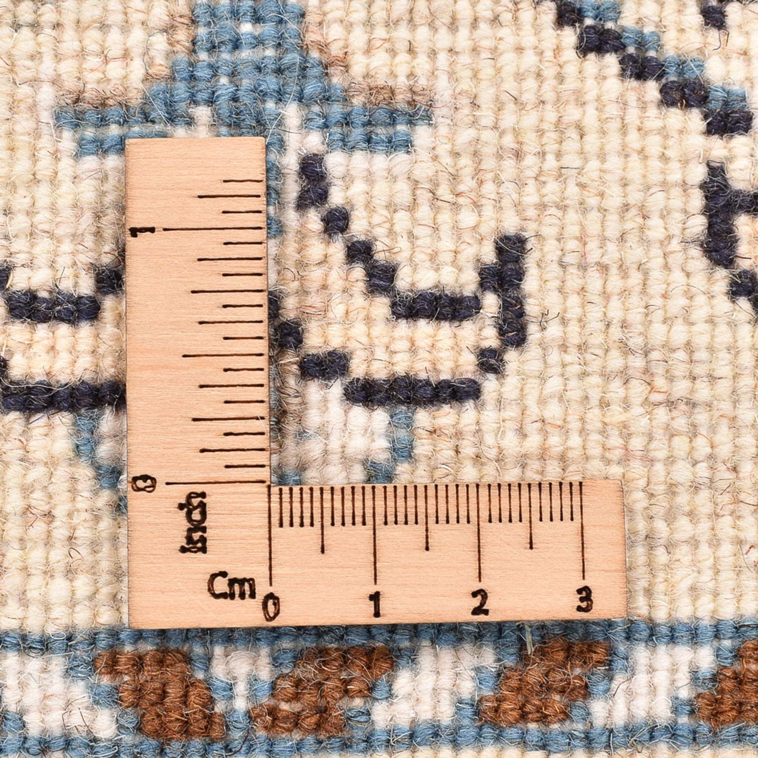Alfombra persa - Nain - 88 x 58 cm - crema
