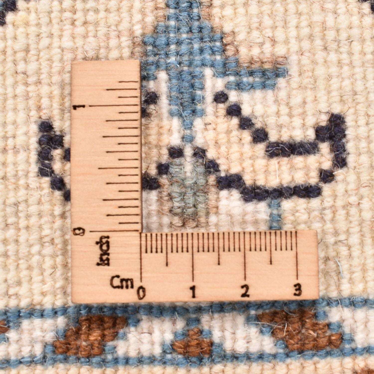 Alfombra persa - Nain - 87 x 58 cm - crema