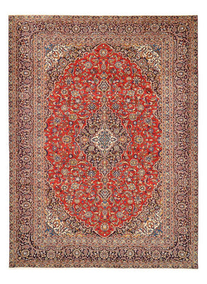 Alfombra persa - Keshan - 392 x 285 cm - rojo