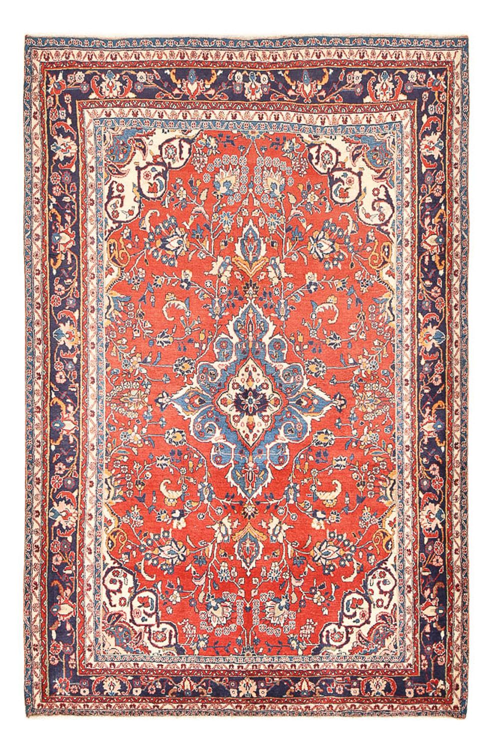 Alfombra persa - Nómada - 322 x 217 cm - rojo