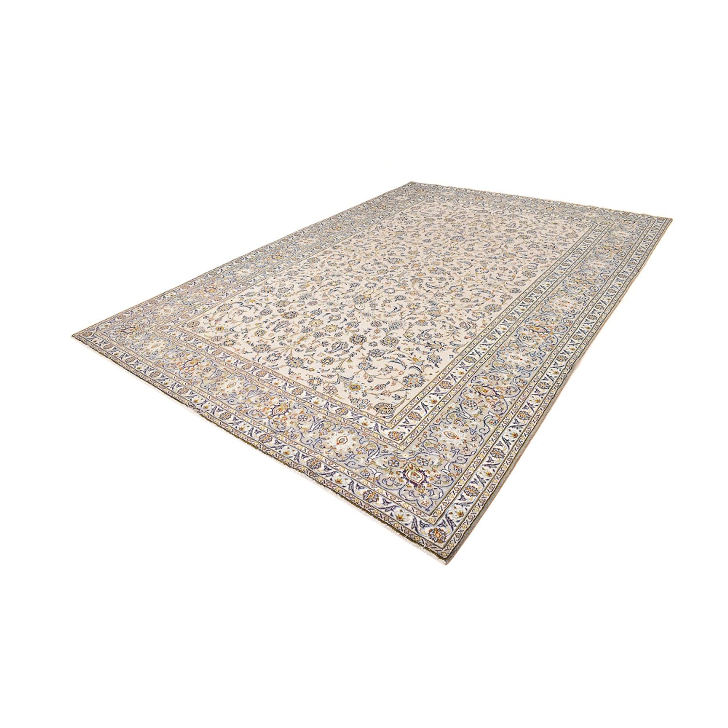 Alfombra persa - Keshan - 417 x 286 cm - arena